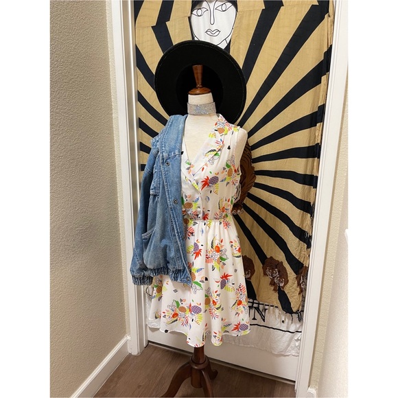 🌈 Gorgeous rainbow fruit art dress - Picture 10 of 11